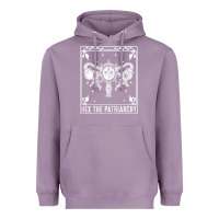 Lavender womens hex the patriarchy uterus tarot card halloween feminist t shirt Heavyweight Hoodie - maiPhamDesign