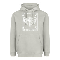 Moon Dust womens hex the patriarchy uterus tarot card halloween feminist t shirt Heavyweight Hoodie - maiPhamDesign