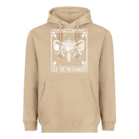 Mushroom womens hex the patriarchy uterus tarot card halloween feminist t shirt Heavyweight Hoodie - maiPhamDesign