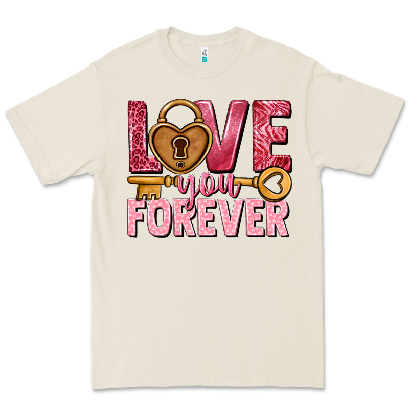 Love You Forever Valentine's Day Premium Tee by HowdyJamesFarm | Teevron