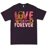 Plum Love you forever Valentine's Day Premium Tee - HowdyJamesFarm