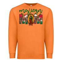 Carrot mexican mom our lady of guadalupe leopard Premium Sweatshirt - JahusDesignShop