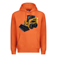 Carrot Skid Steer Loader Premium Hoodie - LillyAllenDesigns