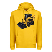 Lemon Skid Steer Loader Premium Hoodie - LillyAllenDesigns