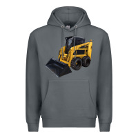 Rock Skid Steer Loader Premium Hoodie - LillyAllenDesigns