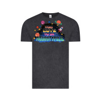 Vintage Black Too cute to be neurotypical Vintage Tee - FaDigitalArtStudio