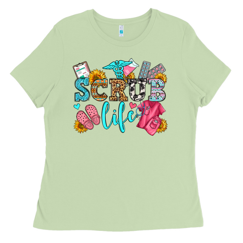 Scrub Life Olivia Ladies Tee by OliviaCreatesArt | Teevron