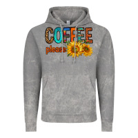 Cloud Rock coffee please western doodle letters Vintage Hoodie - FaDigitalArtStudio