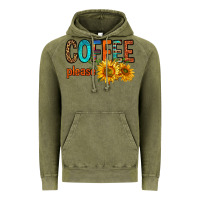 Vintage Olive coffee please western doodle letters Vintage Hoodie - FaDigitalArtStudio