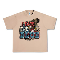 Burro I back the blue Urban Heavy Tee - FaDigitalArtStudio