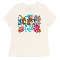 Bone scrub life olivia Ladies Tee - OliviaCreatesArt