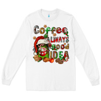 White coffee is always a good idea Long Sleeve Tee - FaDigitalArtStudio