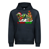 Navy T- Rex X-Mas Mood Urban Hoodie - RanaPortraitStore