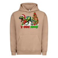 Pigment Burro T- Rex X-Mas Mood Urban Hoodie - RanaPortraitStore