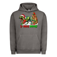 Pigment Tornado T- Rex X-Mas Mood Urban Hoodie - RanaPortraitStore