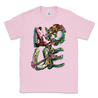 Bubblegum Pink Love boots horseshoe Classic Tee - HowdyJamesFarm