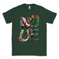 Sports Green Love boots horseshoe Classic Tee - HowdyJamesFarm
