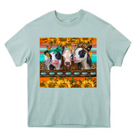 Arona heifers and sunflowers Heavy Core Tee - Jasminsmagicworld