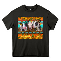 Asphalt heifers and sunflowers Heavy Core Tee - Jasminsmagicworld