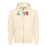 Sandshell love tooth and tooth fairy Zipper Hoodie - AdoDesignShop