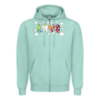 Seafoam love tooth and tooth fairy Zipper Hoodie - AdoDesignShop