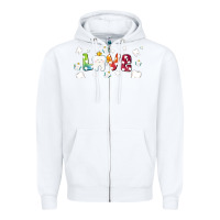 White love tooth and tooth fairy Zipper Hoodie - AdoDesignShop