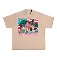 Burro American farm animals tumbler 4th of july Urban Heavy Tee - FaDigitalArtStudio