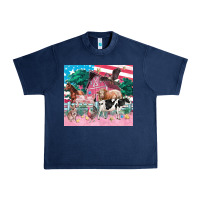 Navy American farm animals tumbler 4th of july Urban Heavy Tee - FaDigitalArtStudio