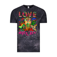 Cloud Black Love Mexico Cold Drink Frappe Vintage Tee - FaDigitalArtStudio