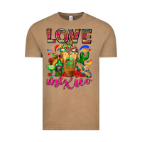 Vintage Coffee Love Mexico Cold Drink Frappe Vintage Tee - FaDigitalArtStudio