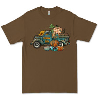 Cacao western pumpkin farm truck Premium Tee - RanaPortraitStore