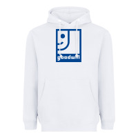 White Goodwill Heavyweight Hoodie - maiPhamDesign