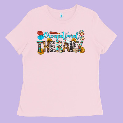 Occupational Therapy Ladies Tee Designed By Oliviacreatesart
