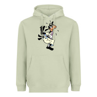 Matcha day gift for cartoon goofy character Heavyweight Hoodie - maiPhamDesign