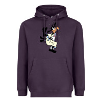 Plum day gift for cartoon goofy character Heavyweight Hoodie - maiPhamDesign