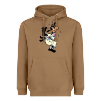 Toasted Coconut day gift for cartoon goofy character Heavyweight Hoodie - maiPhamDesign