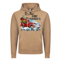 Vintage Coffee it's the most wonderful time of the year Vintage Hoodie - FaDigitalArtStudio