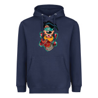 Navy animal the goofy movie cartoon Heavyweight Hoodie - maiPhamDesign
