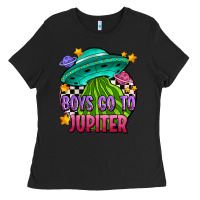 Black boys go to jupiter olıvıa Ladies Tee - OliviaCreatesArt