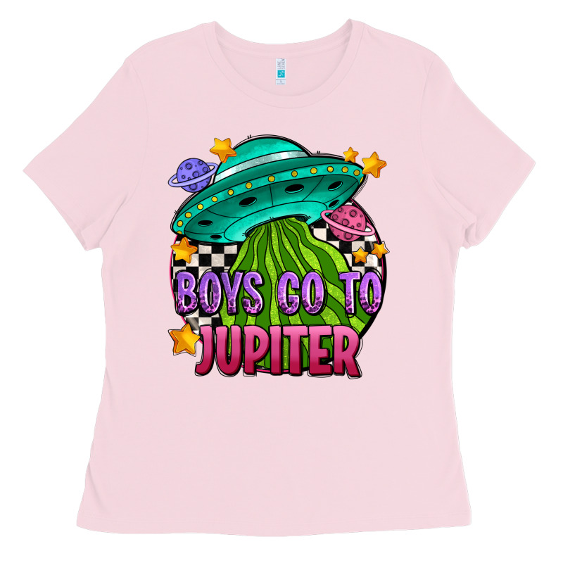 Boys Go To Jupiter Olıvıa Ladies Tee by OliviaCreatesArt | Teevron