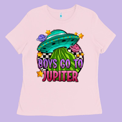 Boys Go To Jupiter Olıvıa Ladies Tee Designed By Oliviacreatesart