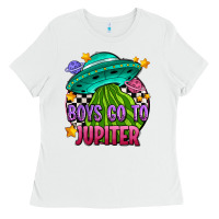 White boys go to jupiter olıvıa Ladies Tee - OliviaCreatesArt