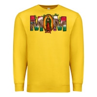 Lemon mexican flag our lady of guadalupe mom leopard Premium Sweatshirt - JahusDesignShop
