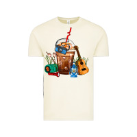 Vintage Arctic Camping Frappe Coffee Vintage Tee - FaDigitalArtStudio