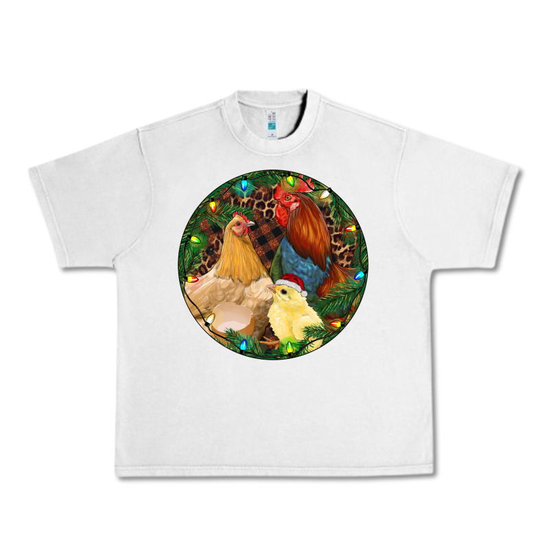 Christmas Chick Family Urban Heavy Tee by RanaPortraitStore | Teevron