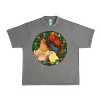 Tornado Christmas Chick Family Urban Heavy Tee - RanaPortraitStore