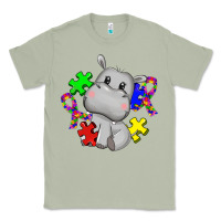 Matcha autism hippopotamus Classic Tee - CowGirlArtShop