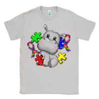 Moon Dust autism hippopotamus Classic Tee - CowGirlArtShop