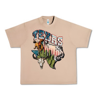 Burro Texas 4th of July Urban Heavy Tee - FaDigitalArtStudio