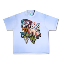 Grape Ice Texas 4th of July Urban Heavy Tee - FaDigitalArtStudio